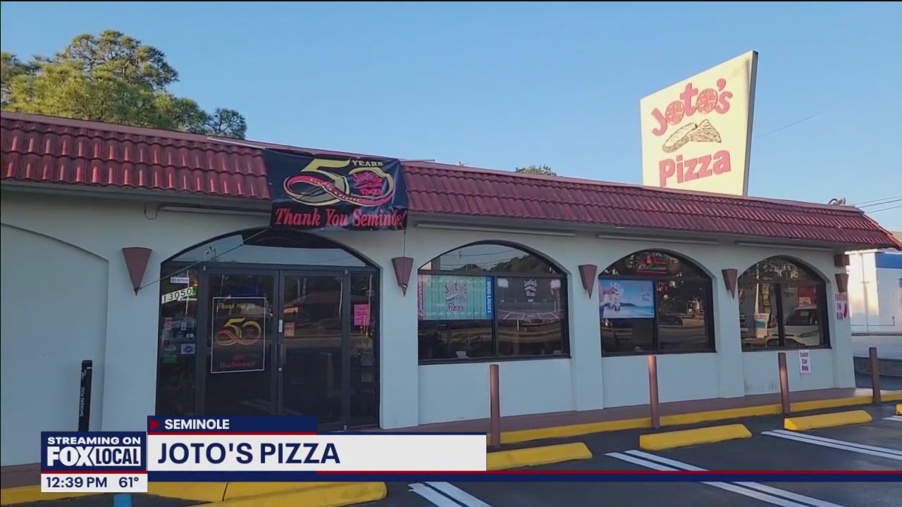 Joto's Pizza celebrates 50 years in Pinellas County