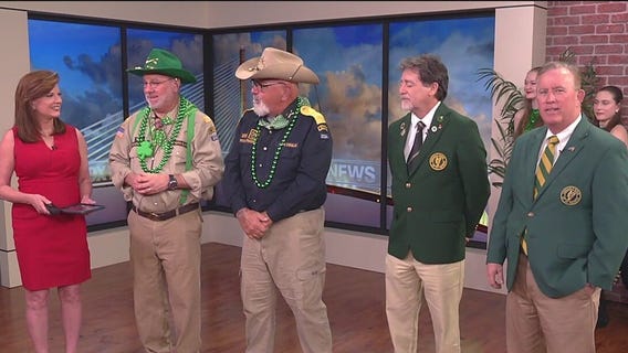 St. Patrick's Day Parade happening in downtown Tampa