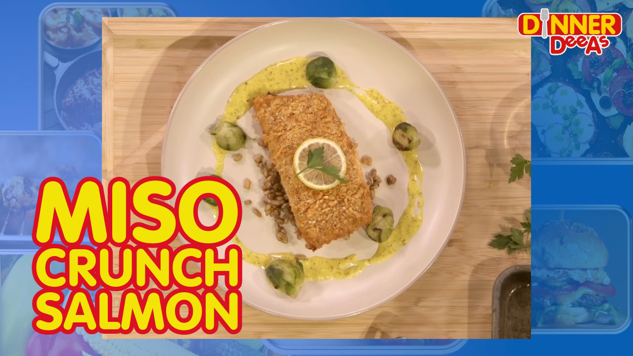 Dinner DeeAs: Miso Crunch Salmon