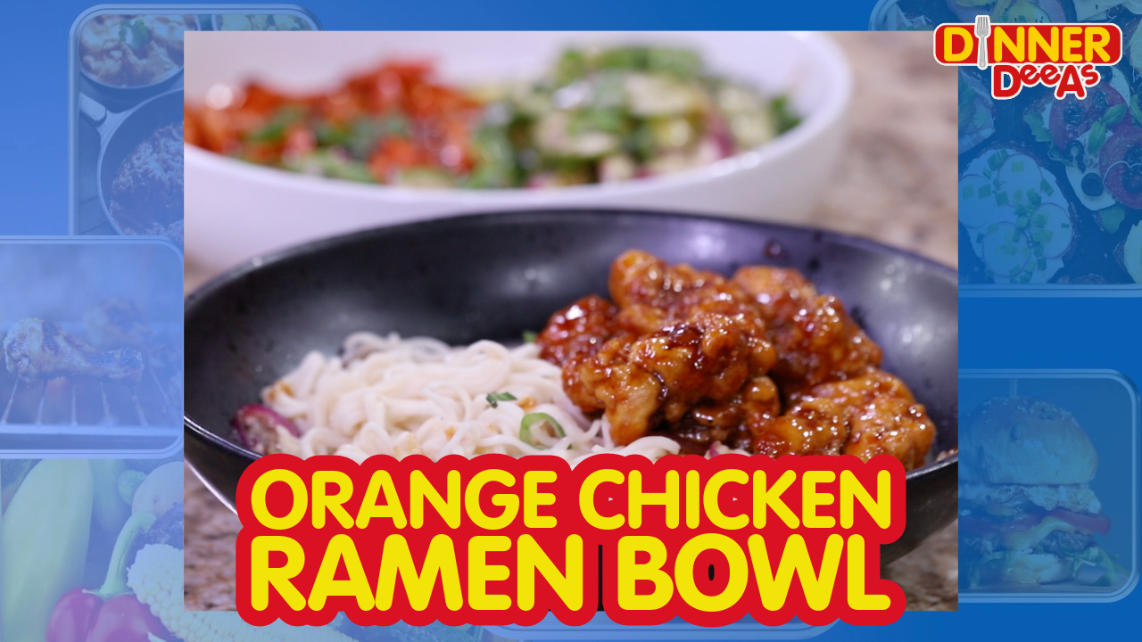 Dinner DeeAs: Orange Chicken Ramen Bowl