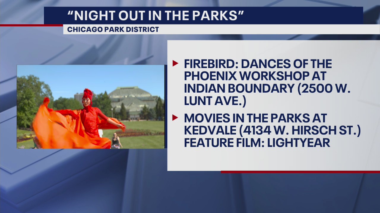 Chicago's 'Night Out in the Parks' returns Wednesday