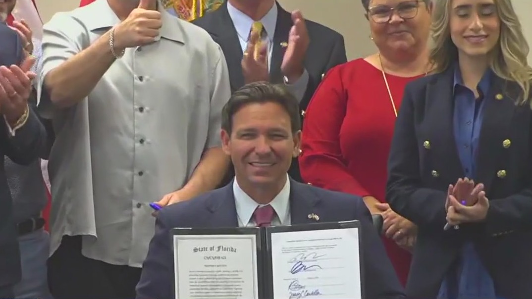 Gov DeSantis signs bill cracking down on squatters | FOX 13 Tampa Bay