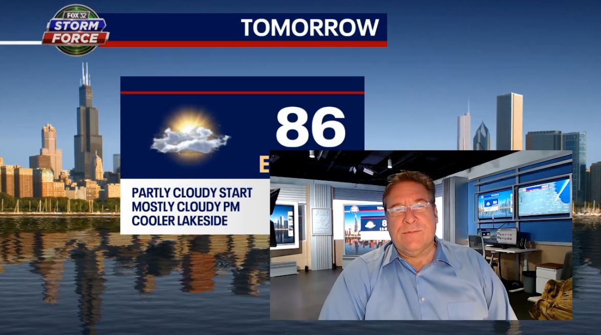 Chicago weather: Warm, yet pleasant Father's Day in store