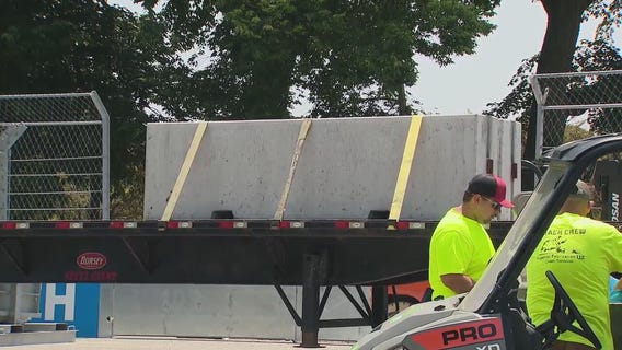 Inside look at NASCAR Chicago Street Race course build