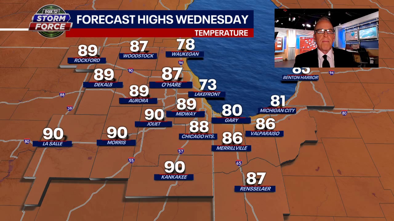 More warm, pleasant weather expected into the weekend