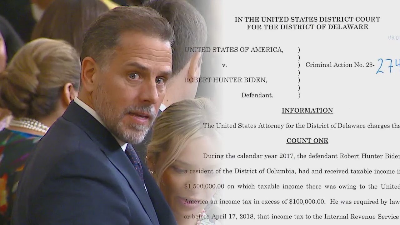 Politicians react to Hunter Biden charges