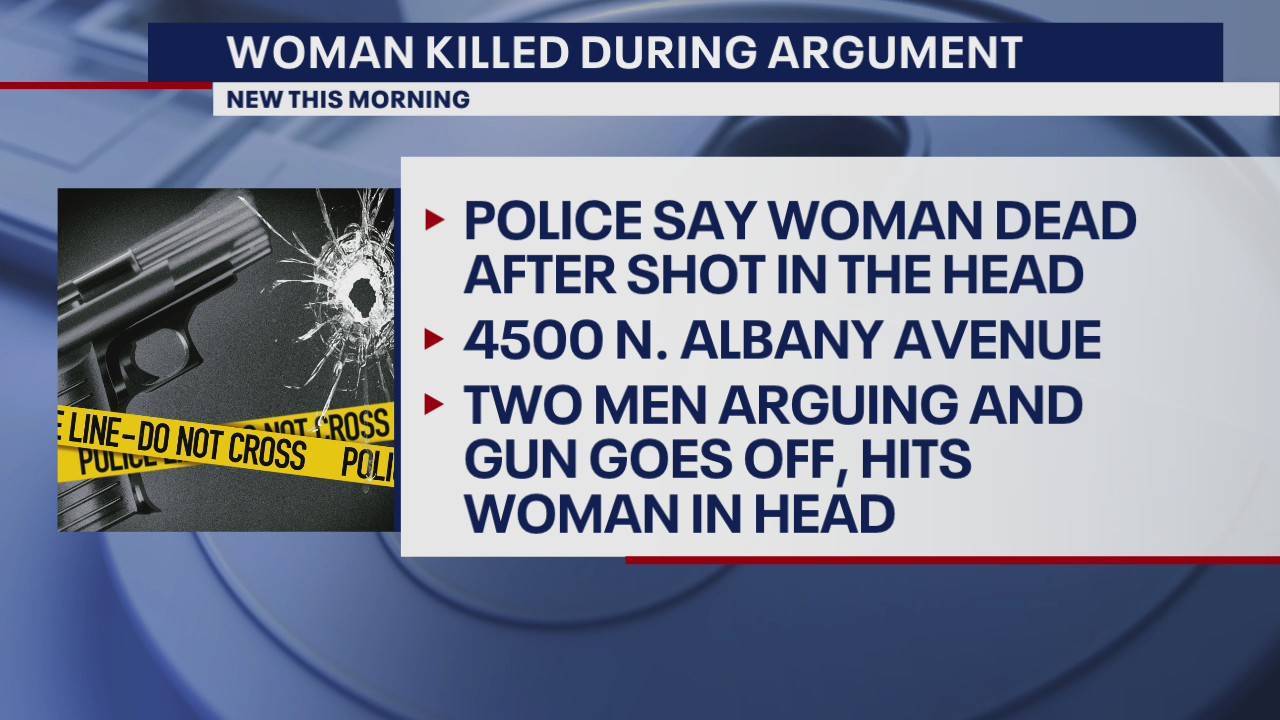 Woman shot to death during fight between 2 men inside Chicago home