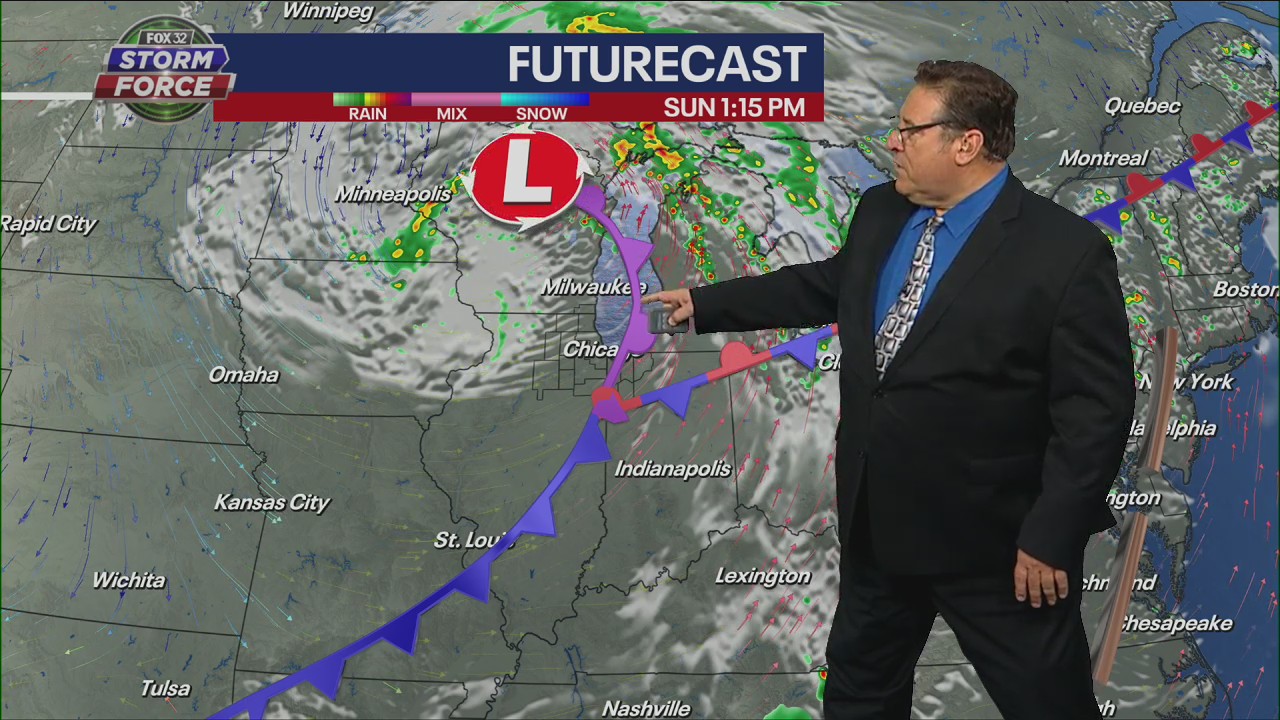 Another little shot of rain in Chicago's forecast