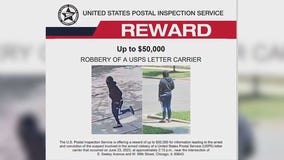 Authorities offer $50K reward for information in armed robbery of Chicago mail carrier