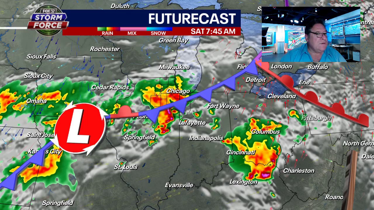 Scattered showers, thunderstorms this holiday weekend