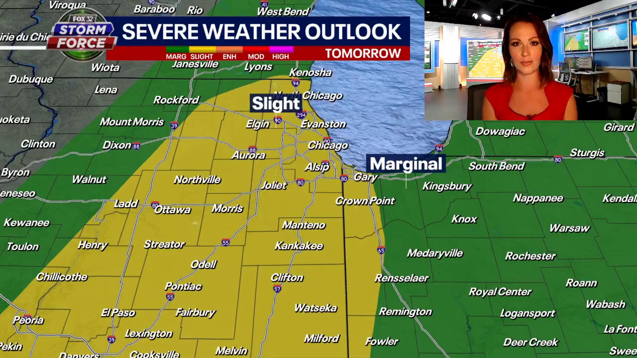 Cold front could trigger severe thunderstorms