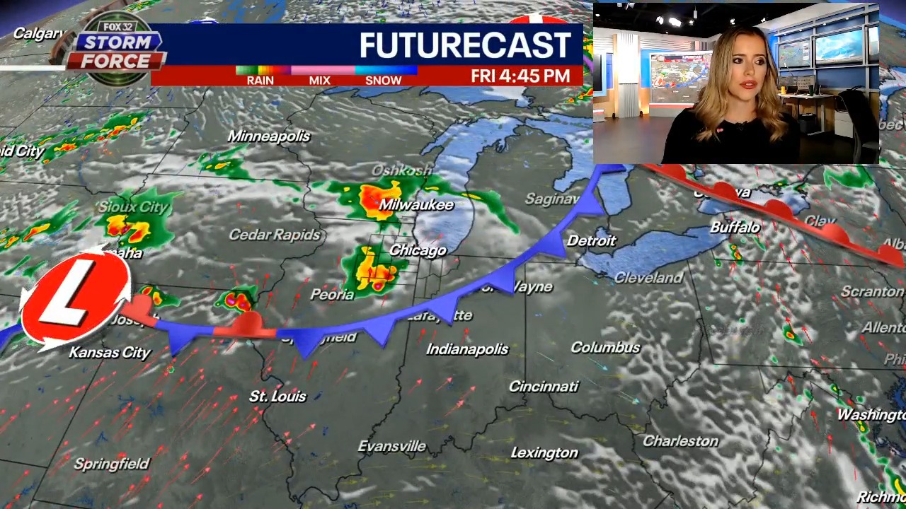 Chicago weather: Storms possible today and through the weekend