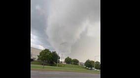Chicago weather: Video shows severe weather in Carol Stream