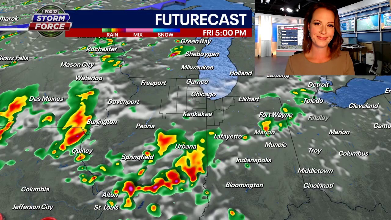 Several rain, storm chances on the way for Chicago area