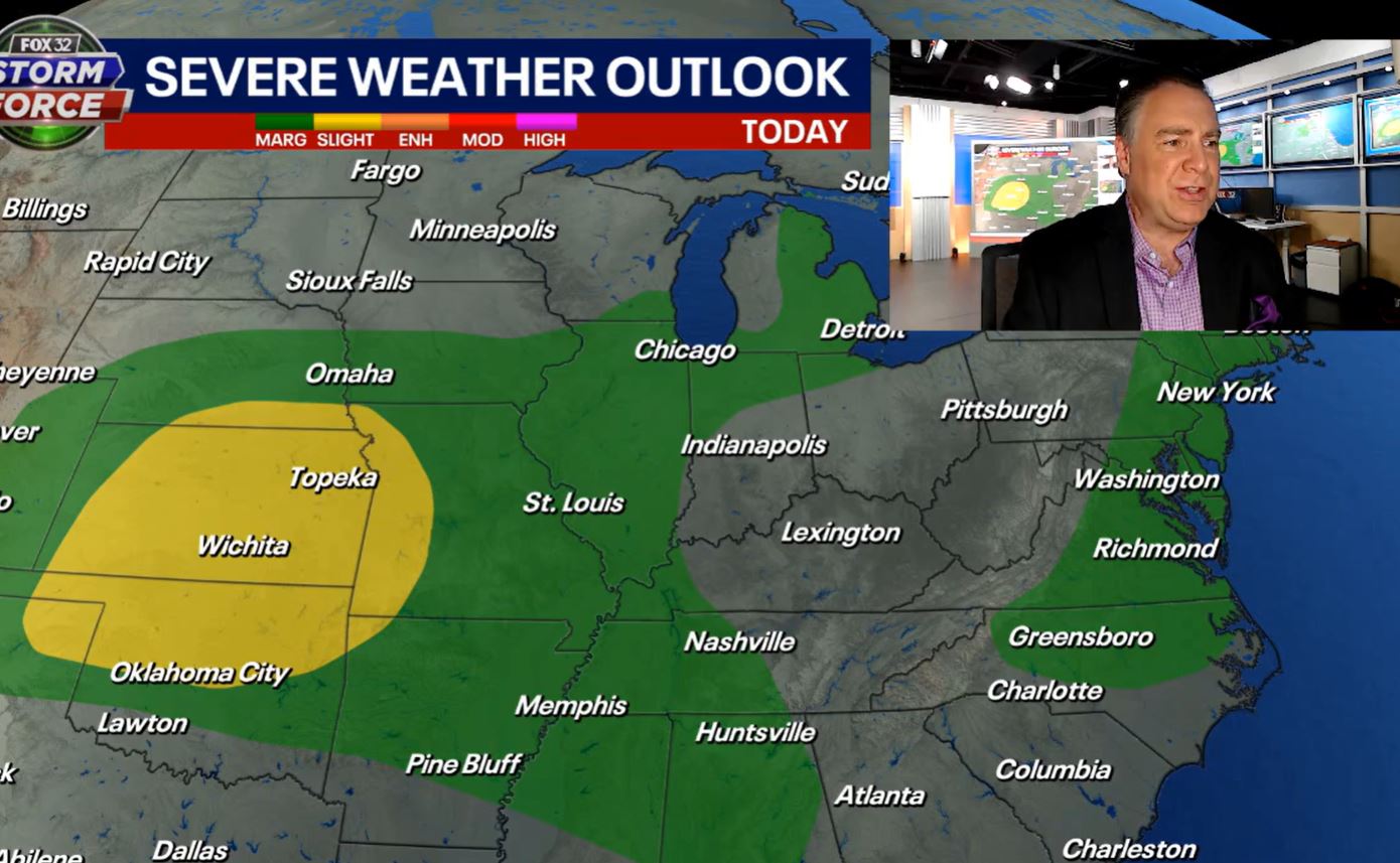 Chicago weather: Storms, damaging winds possible Friday