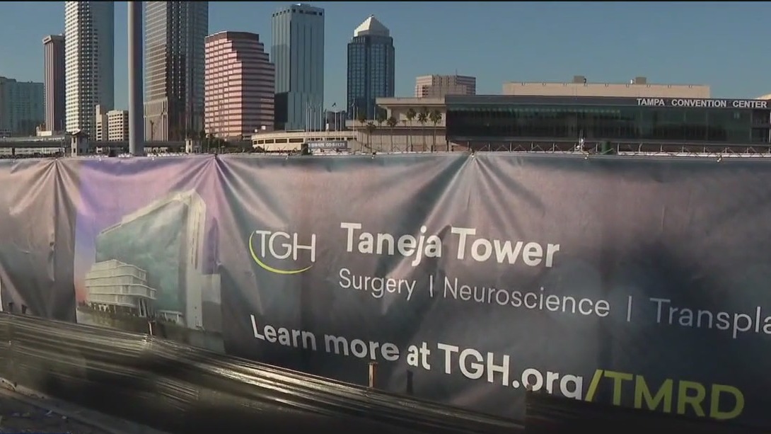 TGH breaks ground on new surgical tower | FOX 13 Tampa Bay