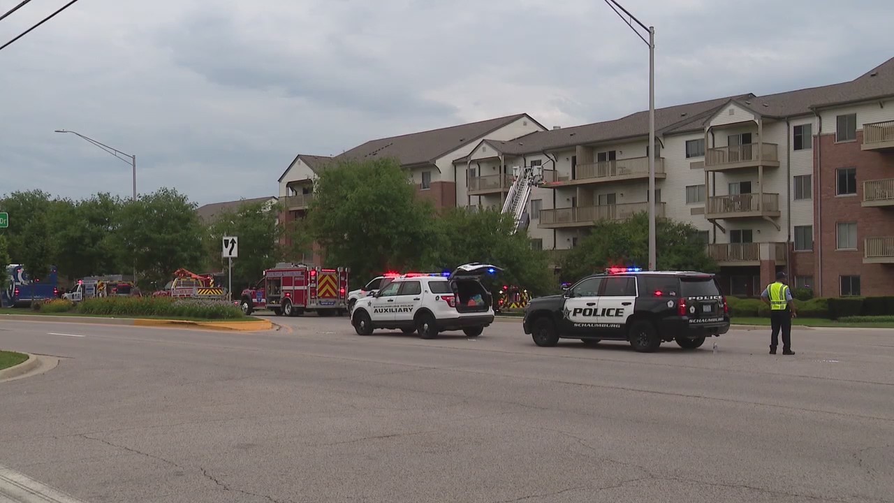 Fire forces evacuation of senior housing complex in Schaumburg, residents temporarily displaced