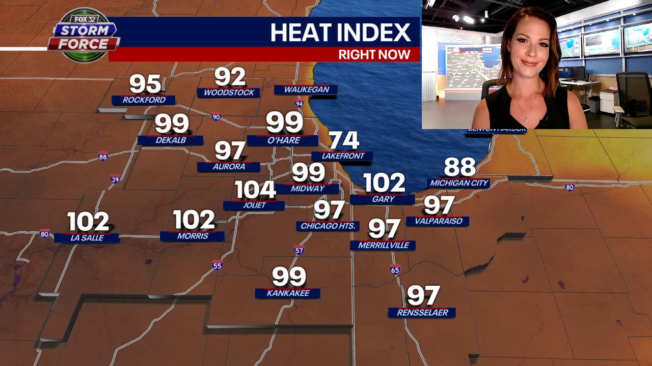 Triple-digit heat index values expected Thursday and Friday
