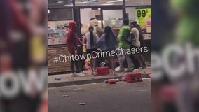 Shocking videos show teens looting, causing chaos in Chicago