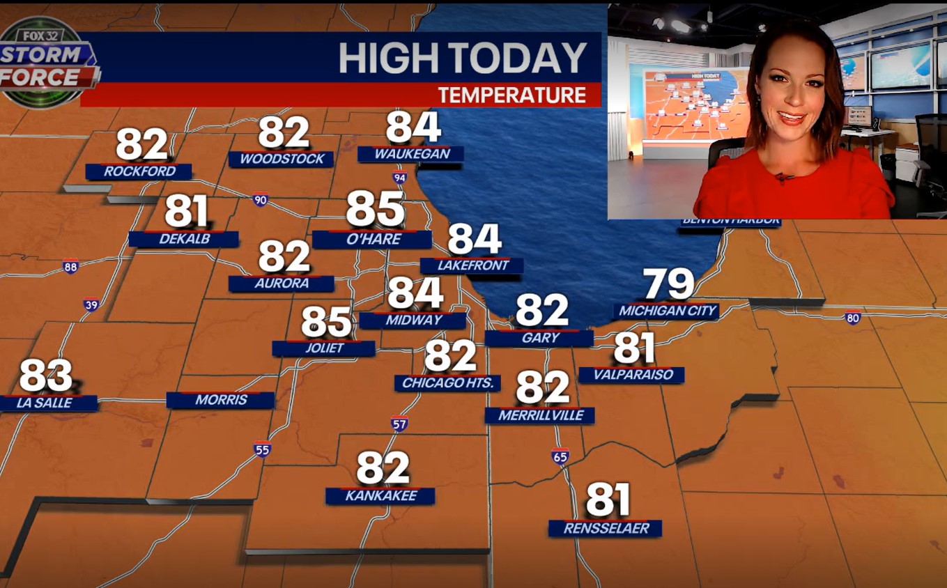 Chicago weather: Warmer temps, more humidity Wednesday and Thursday