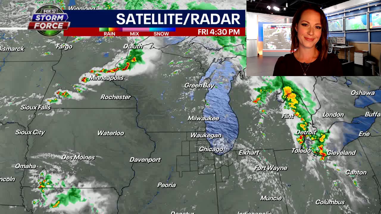 Storms possible tonight, weekend looks fairly quiet