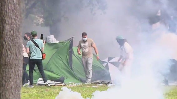 Ten arrested after pro-Palestinian protest at USF