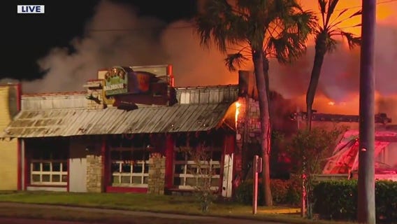 Fire roars at Cody's Roadhouse in Tampa