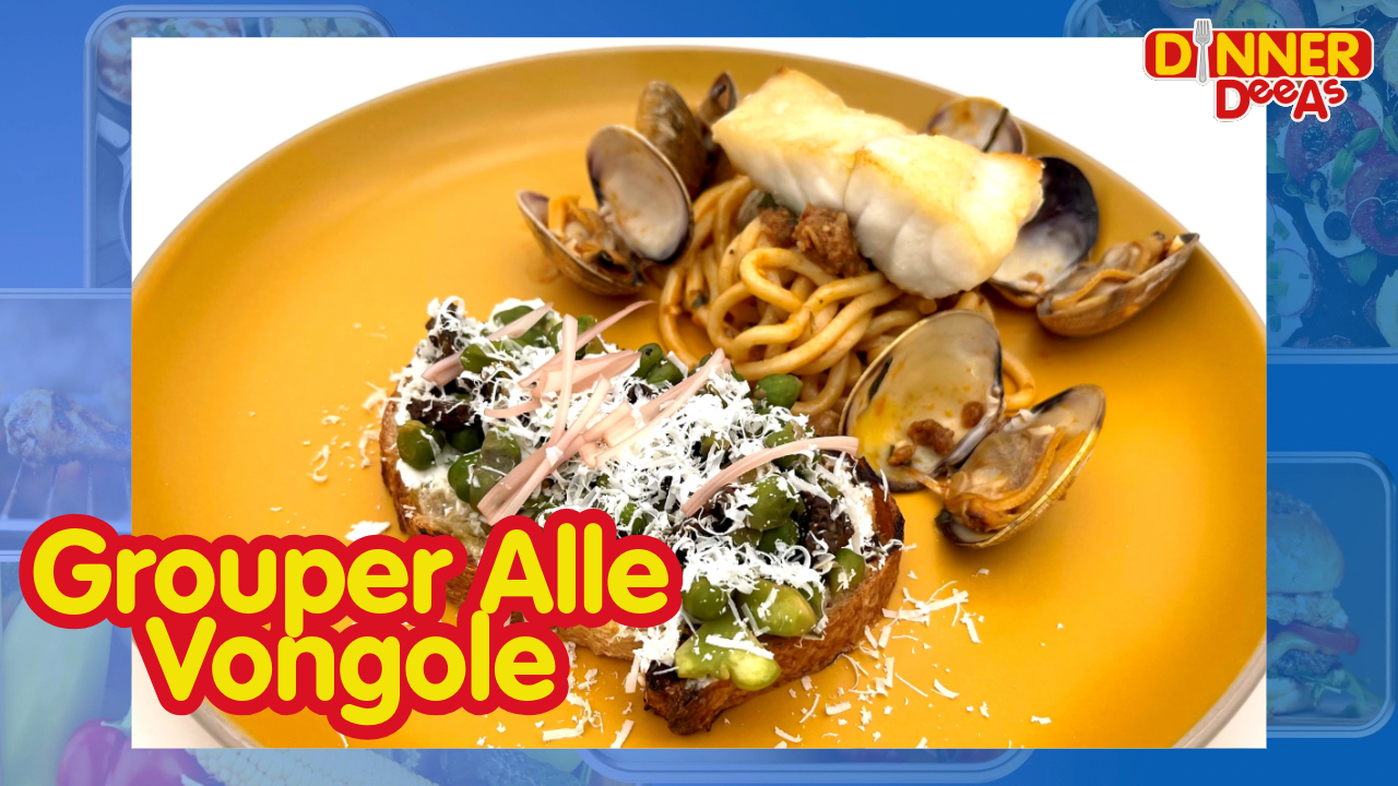 Dinner DeeAs: Grouper alle Vongole