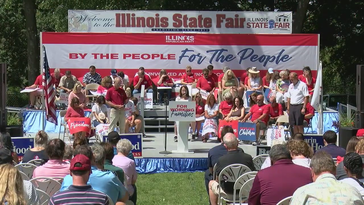 Republican Day at Illinois State Fair focuses on campaign fundraising and voter registration, not Trump