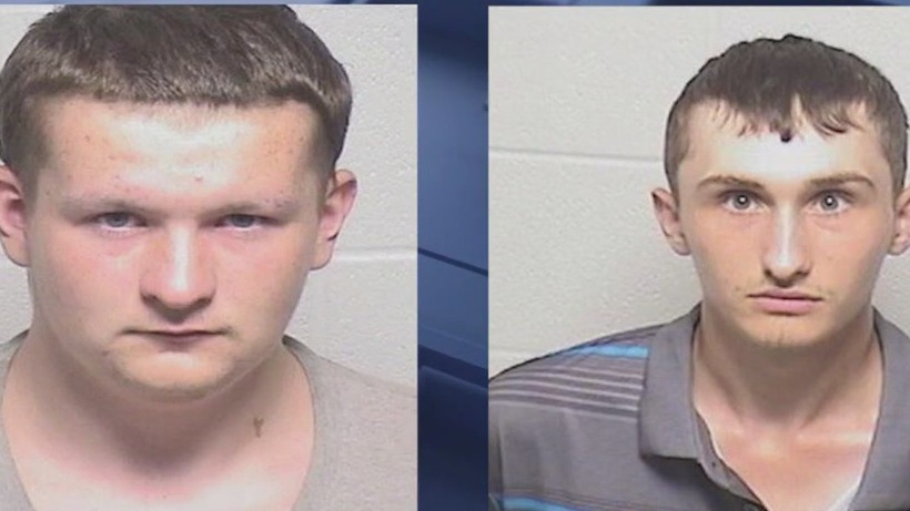 Suburban men accused of spray-painting racist language, swastikas on Walmart