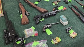 70 weapons collected at Evanston Gun Buyback