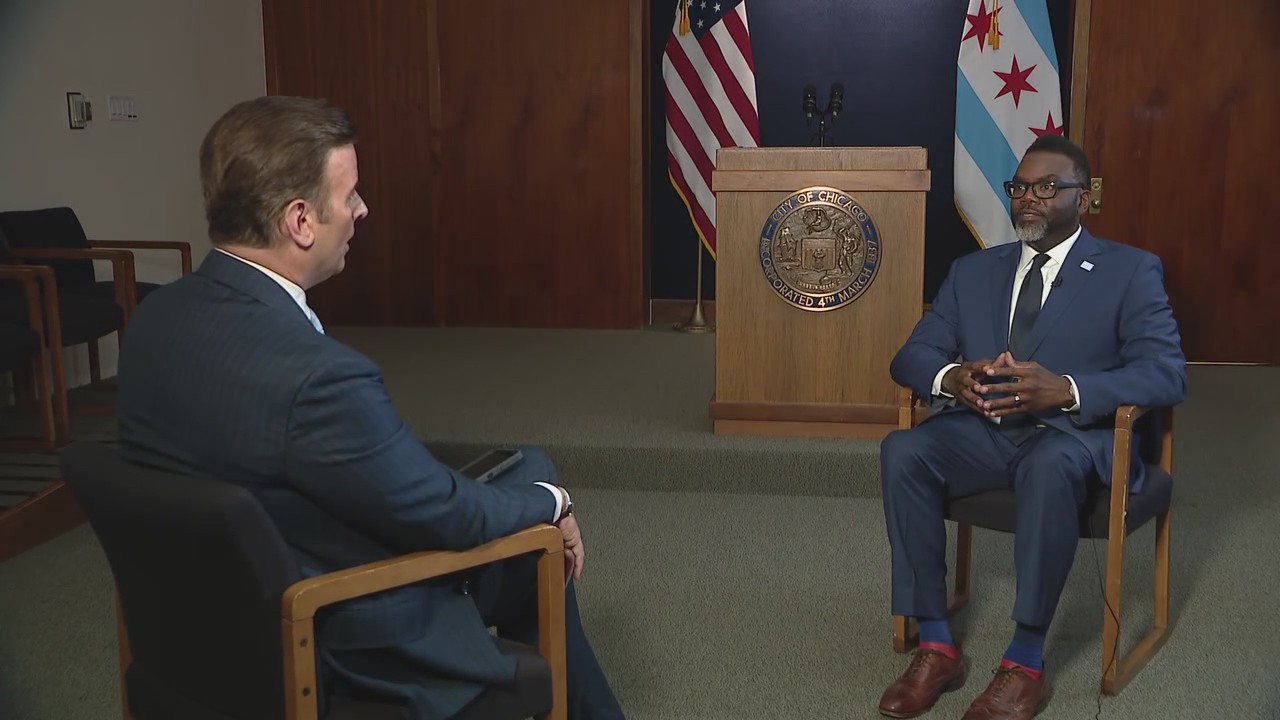 Chicago Mayor Brandon Johnson talks balancing his personal life with work