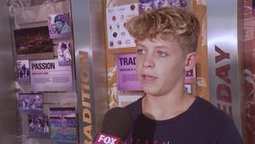 Young Bears fan battling cancer meets his heroes