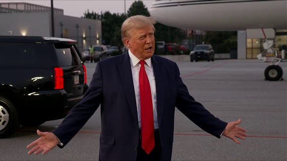 'I DID NOTHING WRONG': Trump speaks after turning himself in