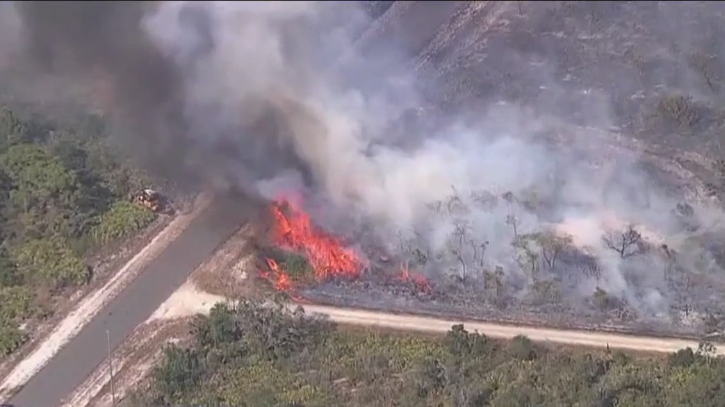 Increased wildfire dangers in Florida