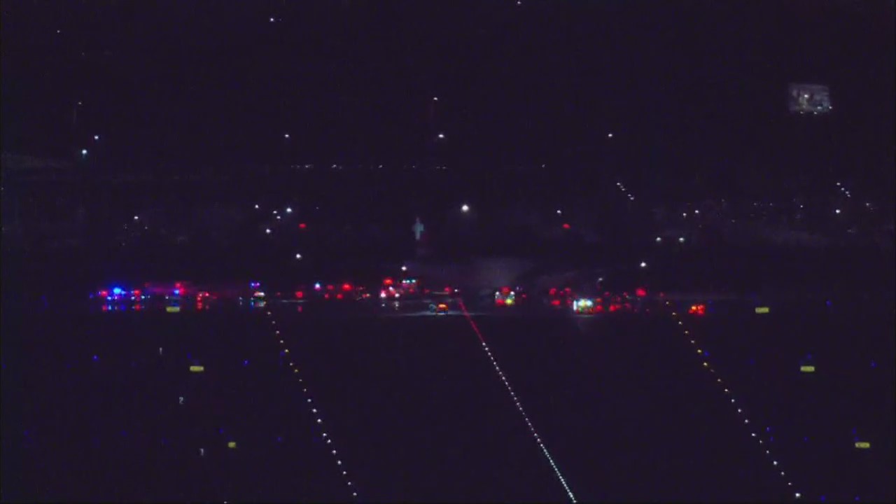 Swiss Air jet aborts takeoff at O'Hare, CFD responds to fire