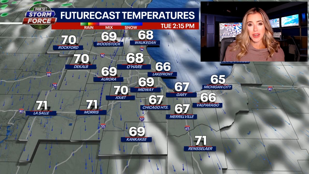 Chicago weather: Cool today but a warmup is coming