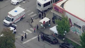 Offender robbed 3 people at gunpoint before firing shots near art center in South Chicago