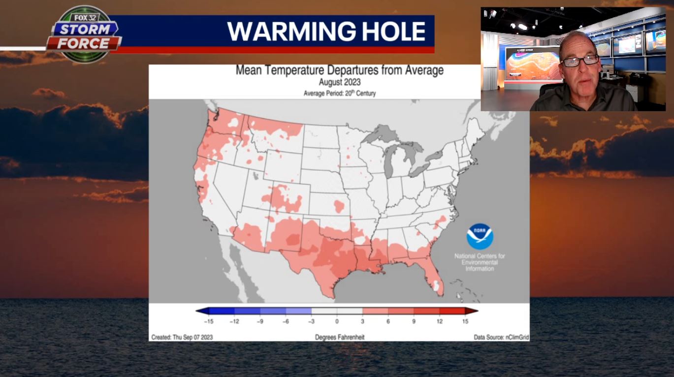 Chicago weather: What is a warming hole?