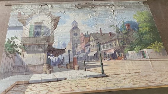 Restoring Chicago theater backdrops dating back to 1897