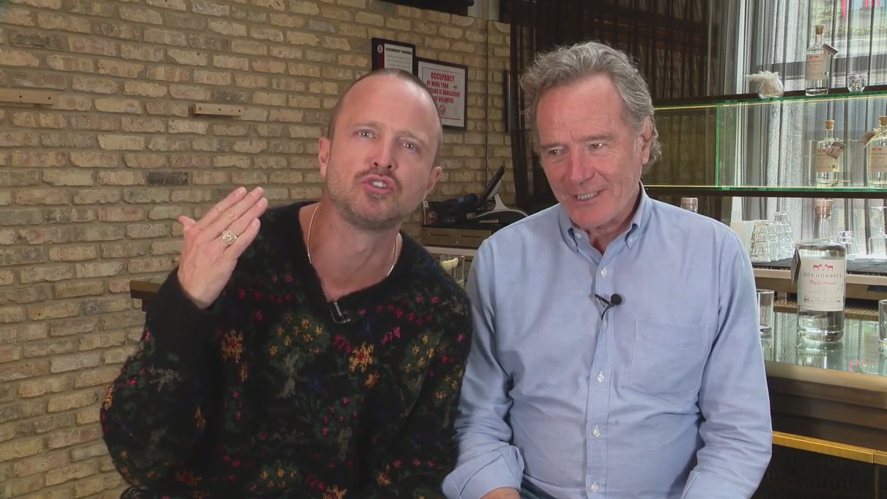 'Do something special': Aaron Paul, Bryan Cranston share words of encouragement for 'Da Bears'