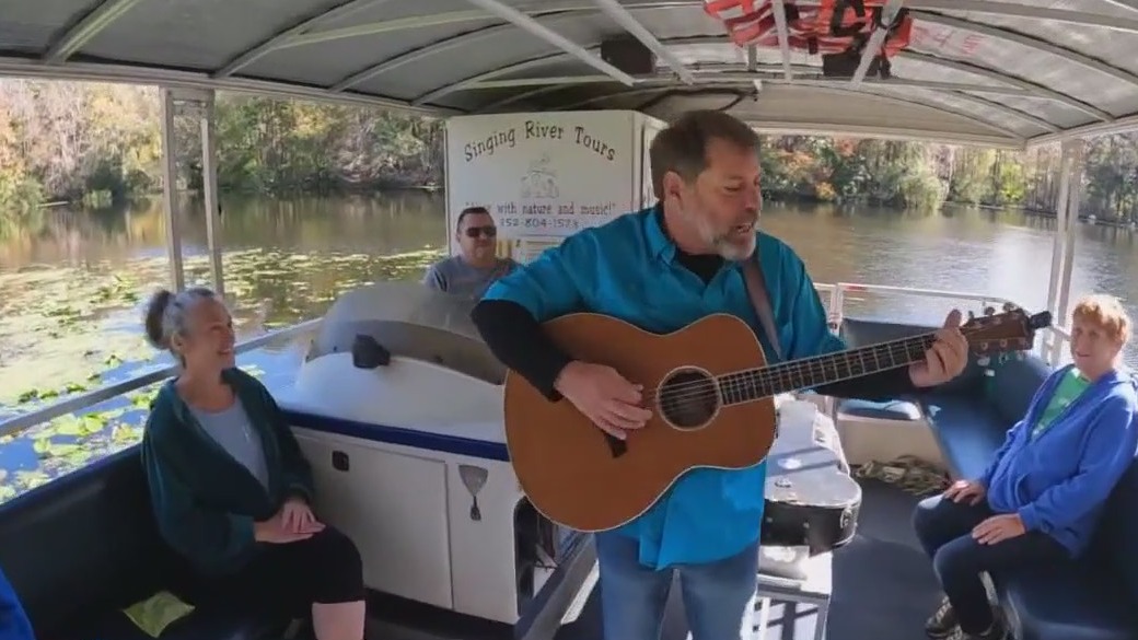 Singing riverboat captain