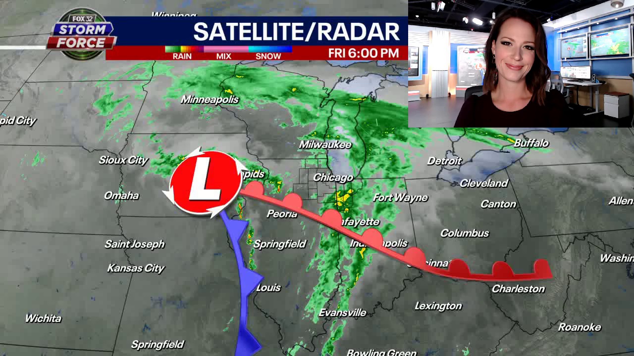 Strong storm system will keep showers, gusty winds in the weekend forecast