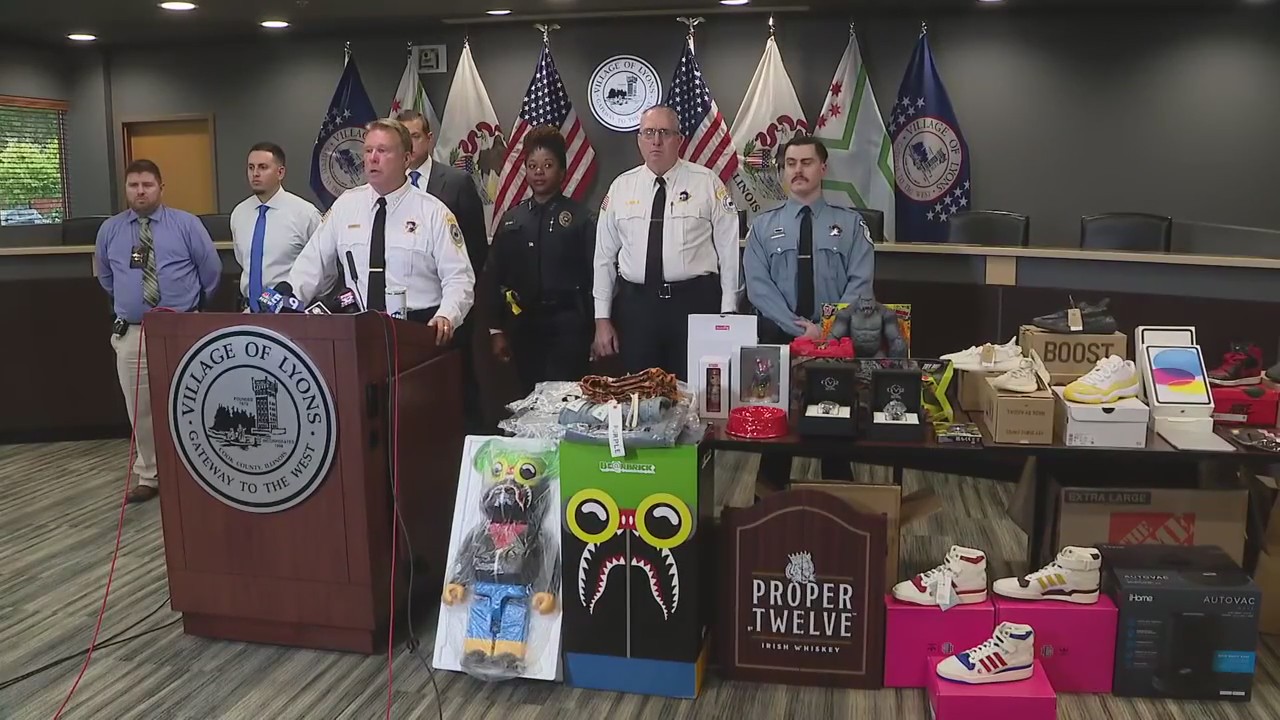 Lyons police bust $5M high-end theft ring