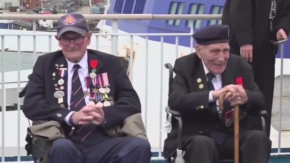 80th anniversary ceremony of D-Day in Normandy