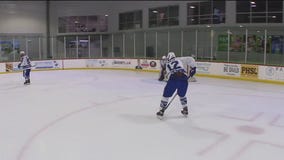 Disabled veterans heal through hockey