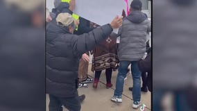 Ald. Julia Ramirez assaulted during protest against migrant tent shelter