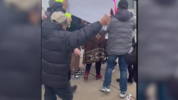 Ald. Julia Ramirez assaulted during protest against migrant tent shelter