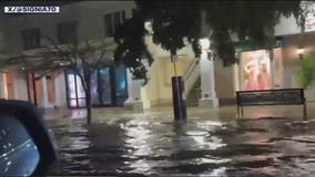 Heavy rain causes flooding in Sarasota