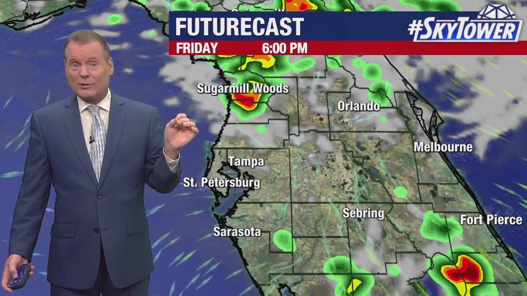 Tampa weather | weekend showers possible | FOX 13 Tampa Bay